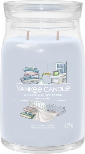 Свещ - A Calm & Quiet Place Yankee Candle Свещ с аромат на соя, 1 бр.