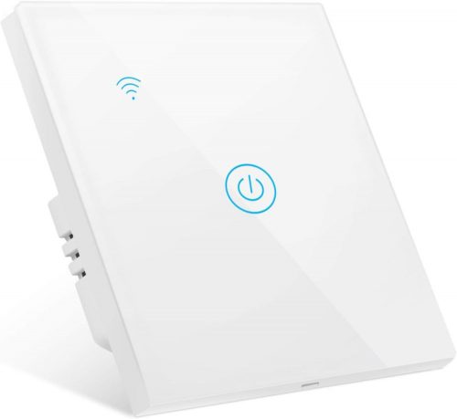 Контролер за интелигентен дом - СЕНЗОРЕН СТЪКЛЕН КЛЮЧ ЗА СВЕТЛИНА WIFI Tuya