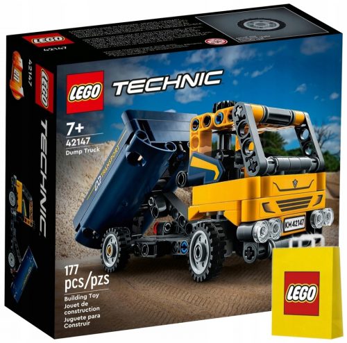  LEGO Technic Самосвал 42147 + LEGO Paper Bag 001-2021-2022-2023-2024