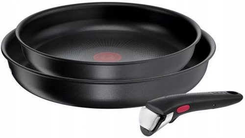 Комплект тиган - Комплект тигани Tefal Ingenio Daily Chef L7629553, черен, 3 части