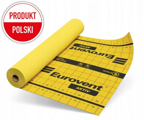 Пароизолационно фолио Eurovent 50 x 1,5 x 0,5 mm 90 g/m²