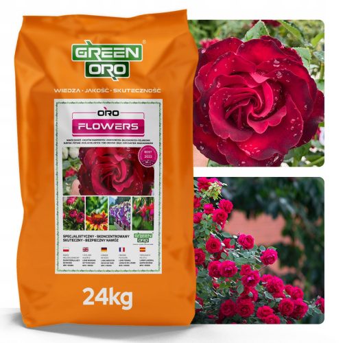 Многокомпонентен тор Rose Fertilizer Дългодействащ 120 дни гранули 25 кг 25 л