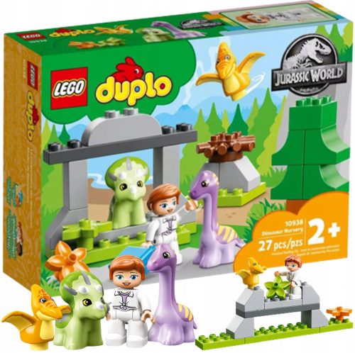  LEGO DUPLO JURASSIC 10938 УЧИЛИЩНА ИГРАЧКА С ДИНОЗАВРИ ЗА МОМЧЕ И МОМИЧЕ