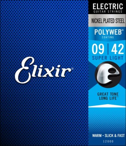  Elixir PolyWeb Никелирани струни (9-42)