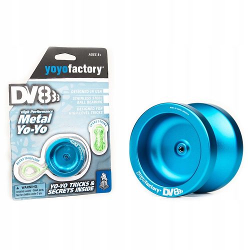  Метално йойо YoYoFactory DV888 синьо