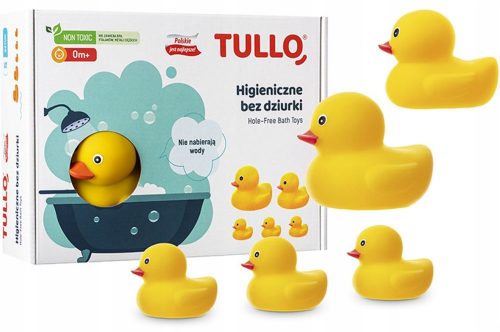  ИГРАЧКИ ЗА БАНЯ TULLO КОМПЛЕКТ 5 БЕЗ ДУПКИ