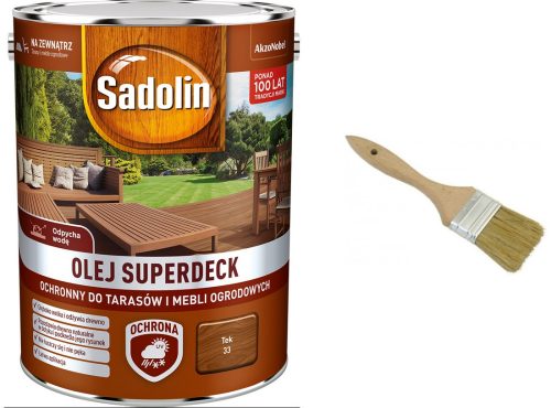 Sadolin Superdeck Tek масло за дърво 5л