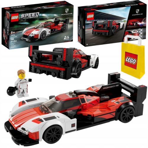  LEGO Speed Champions 76916 Porsche 963 + LEGO 6315794 VP ХАРТИЕНА ЧАНТА ГОЛЯМА 45X48X17 TE