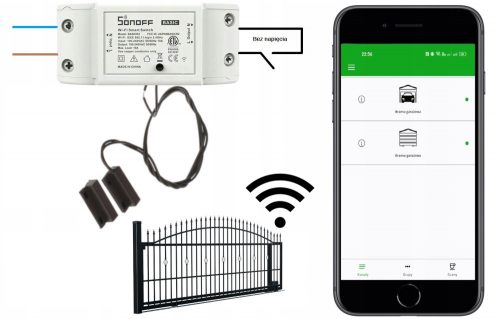 Контролер за интелигентен дом - Sonoff Basic WiFi превключвател