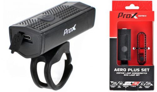  Prox AERO PLUS SET велосипедно осветление 400 lm USB