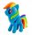  RAINBOW DASH МОЕТО МАЛКО ПОНИ ПЛЮШЕНА ИГРАЧКА PONY MASCOT