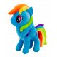  RAINBOW DASH МОЕТО МАЛКО ПОНИ ПЛЮШЕНА ИГРАЧКА PONY MASCOT