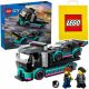  LEGO City 60406 Kamión se závodním autem + VP хартиена торба LEGO 6315792 средна