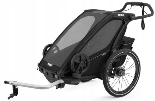  Детско ремарке за велосипед Thule Chariot Sport1 Midnight Black