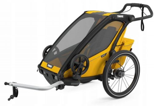  Детско ремарке за велосипед Thule Chariot Sport1 Spectra Yellow