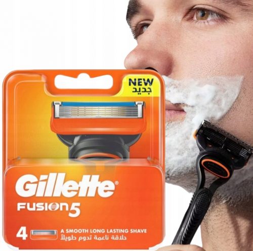  Gillette Fusion 5 касети за самобръсначки 4 бр.