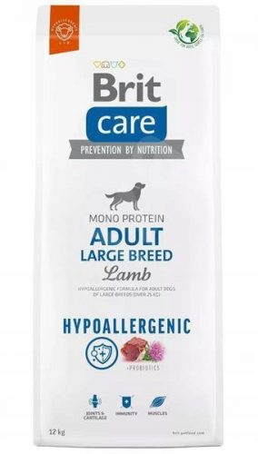  BRIT Care Dog Hypoallergenic Adult Large Lamb 12 кг