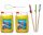 Течност за сапунени балончета 10 литра + 4 пръчици за балончета