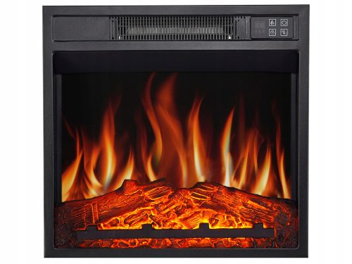 Камина за вграждане с функция за отопление, електрическа ArtiFlame черна 1800 W 45.7 x 43.5 x 12.8 cm