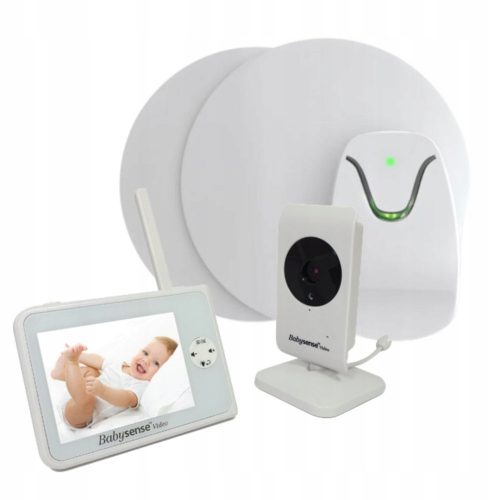  BabySense бял електронен бебефон