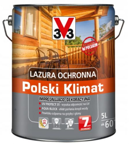 Lazura V33 Polski Klimat 7 Lat 5L