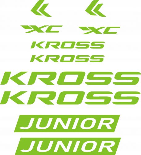  Стикери KROSS JUNIOR XC за момичета/момчета