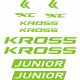  Стикери KROSS JUNIOR XC за момичета/момчета