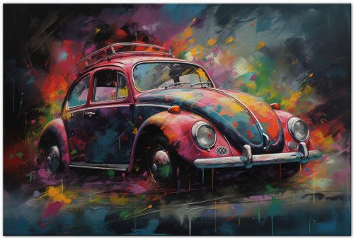 Изображение - Картина на платно Volkswagen VW Beetle Kafer Type 1