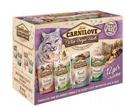  Мокра храна Carnilove микс от вкусове 1,02 кг