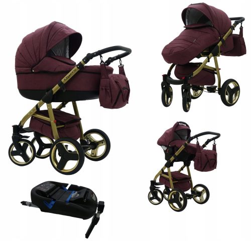  Бебешка количка Karex Quero 4 в 1 Gold+ISOFIX