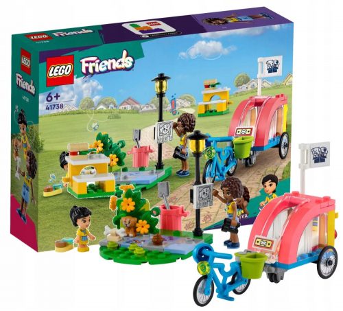  LEGO Friends 41738 Велосипед за спасяване на кучета