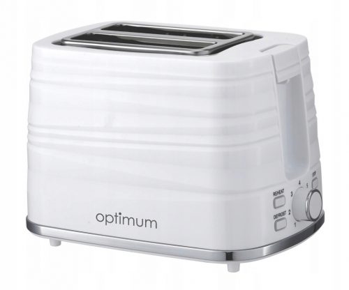  Тостер Optimum TS5720, бял, здрав, регулируема тава