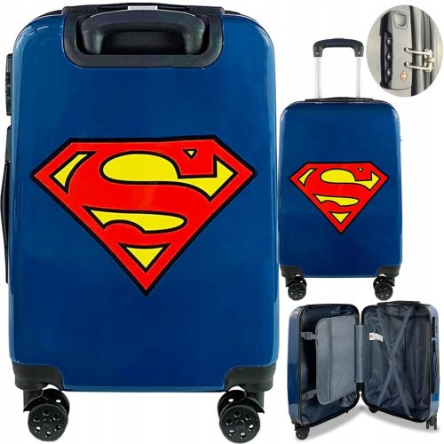  Детски куфар Superman Eplusm 45 л Shades of blue