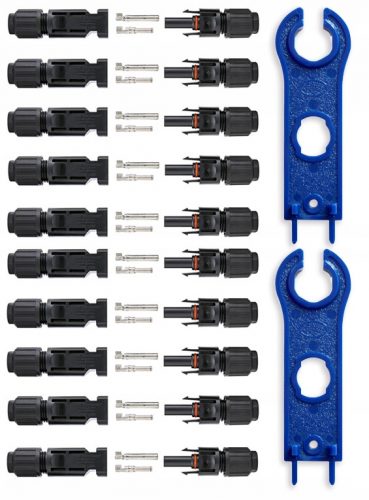 10 ЧИФТА ФОТОВОЛТАИЧЕН КОНЕКТОР MC4 КОНЕКТОР СОЛАРЕН ПАНЕЛ IP67 14AWG-10AWG