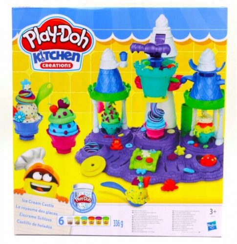  PLAY DOH МАГАЗИН ЗА СЛАДОЛЕД ТОРТА ЗАМЪК КОМПЛЕКТ ЛЕДЕН ЗАМЪК