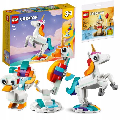  LEGO Creator 3 в 1 31140 Magic Unicorn + LEGO Creator 30582