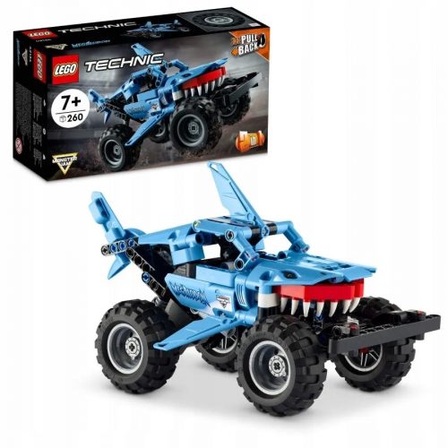  LEGO Technic Auto Monster Truck Офроуд превозно средство Track Pull Back Drive 6379478