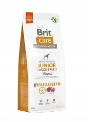  BRIT Care Dog Hypoallergenic Junior Large Lamb 12к