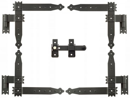 4× Ъглова панта M 9 35 mm пластина 35 x 250 mm + Km Express lock lock01