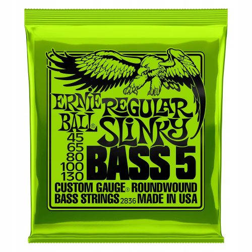  Ernie Ball 2836 Reg Slinky 45-130 басови струни