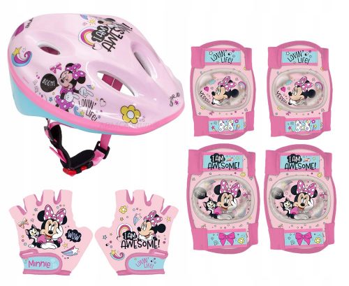  КАСКА ВЕЛОСИПЕДНА детска MINNIE Mouse 52-56 см + 2 други продукта