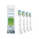  Philips Sonicare W2 Optimal глави за четки за зъби, бели, 4 бр.