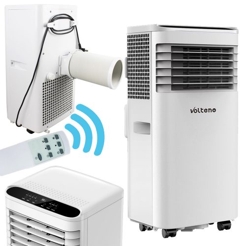 Преносим климатик Volteno моноблок 8000 BTU 2100W бял