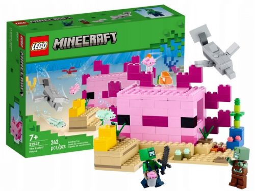  LEGO Minecraft 21247 Къщата на Аксолот