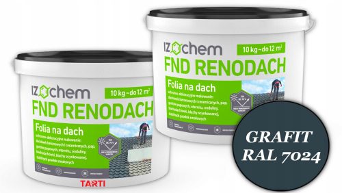 Фолио за саниране на покриви Izochem FND Renodach 10 кг сиво