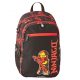  LEGO Ninjago LEGO-BAGS раница за детска градина с няколко отделения за момчета, черна, нюанси на червено