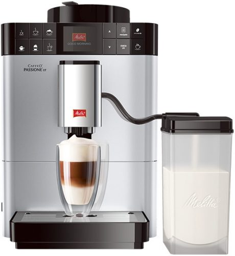  Melitta Caffeo Passione 1450 W автоматична еспресо машина, сребристо/сиво