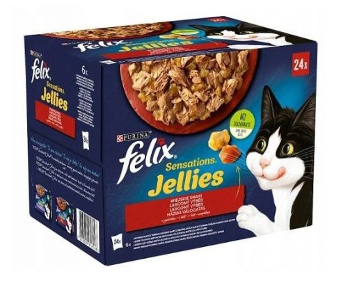  Felix Sensation Rural flavors желе 24x85гр