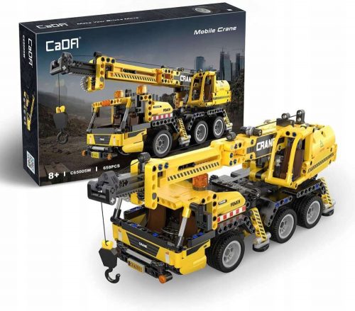  Cada Make Your Bricks Move C65005W Мобилен кран Кран 658 бр.