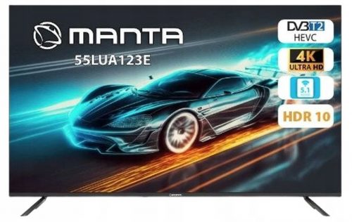  Manta 55LUA123E Smart 4K-UHD DVB-T2 LED телевизор